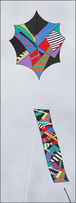 Dance kite and banner tail