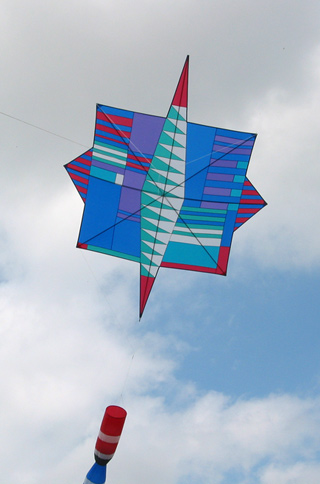 rhythm in blues kite