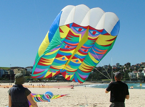 Totem flowform kite
