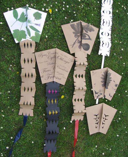 Craft paper kites